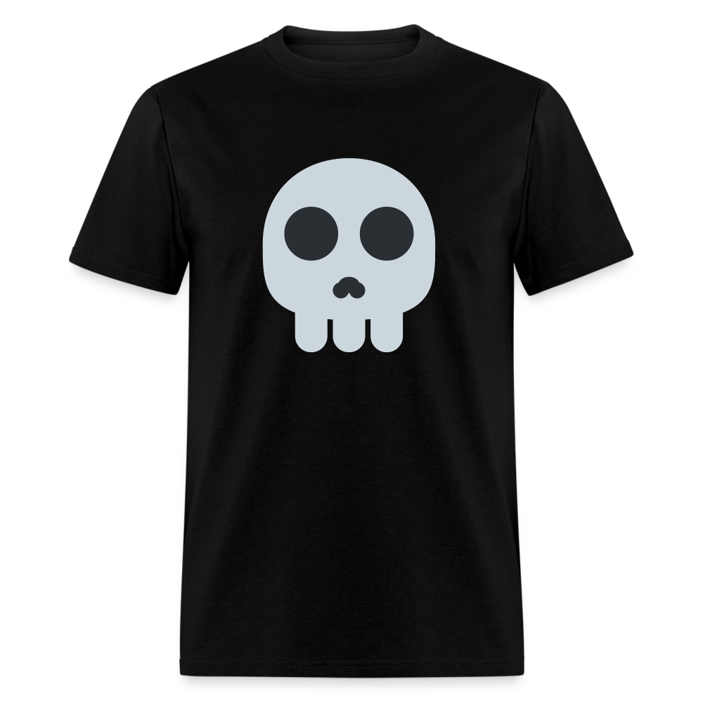 💀 Skull (Twemoji) Unisex Classic T-Shirt - black