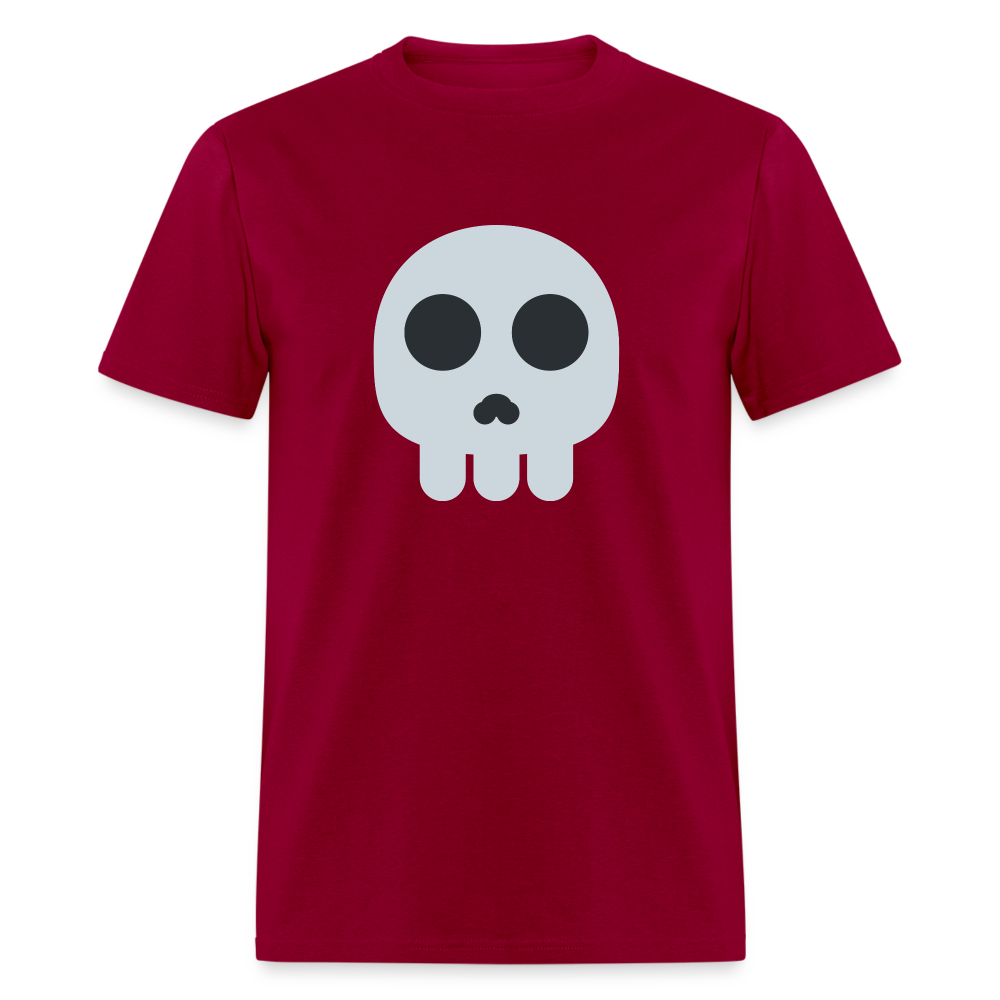 💀 Skull (Twemoji) Unisex Classic T-Shirt - dark red