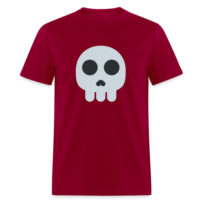 💀 Skull (Twemoji) Unisex Classic T-Shirt - dark red