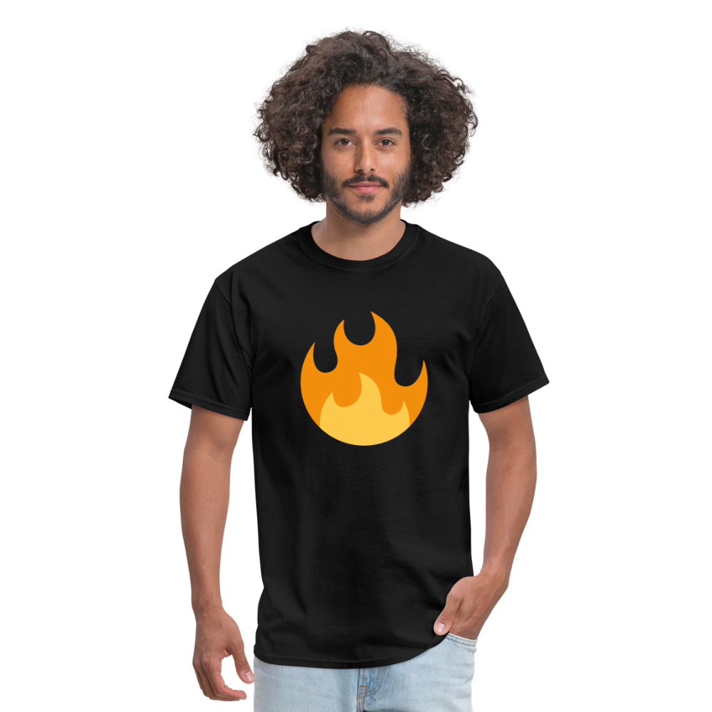 🔥 Fire (Twemoji) Unisex Classic T-Shirt – Emojipedia Shop