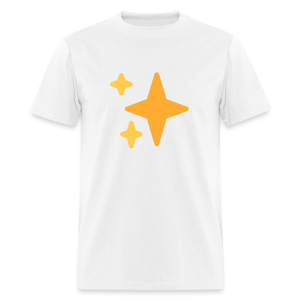 ✨ Sparkles (Twemoji) Unisex Classic T-Shirt - white