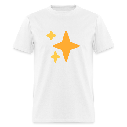 ✨ Sparkles (Twemoji) Unisex Classic T-Shirt - white