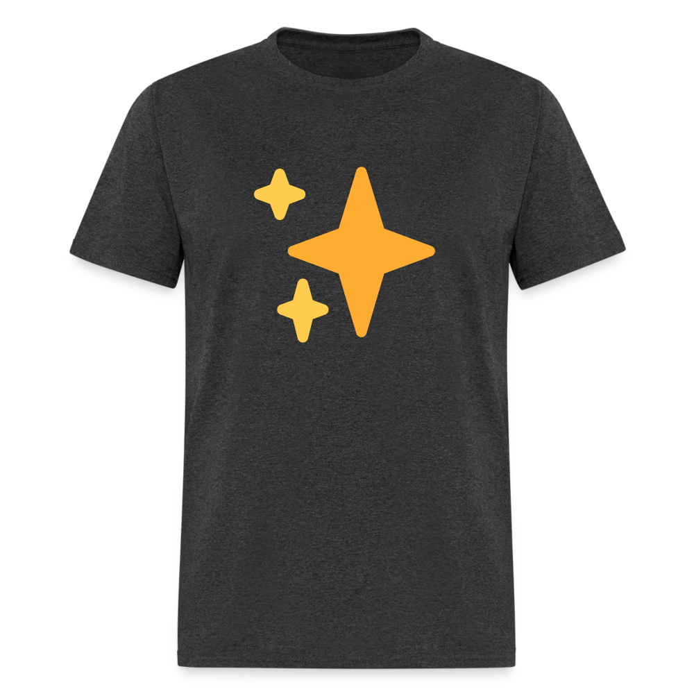 ✨ Sparkles (Twemoji) Unisex Classic T-Shirt - heather black