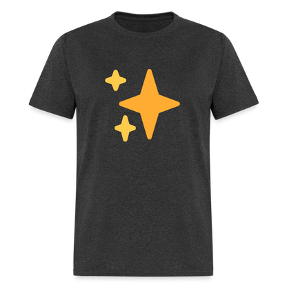 ✨ Sparkles (Twemoji) Unisex Classic T-Shirt - heather black