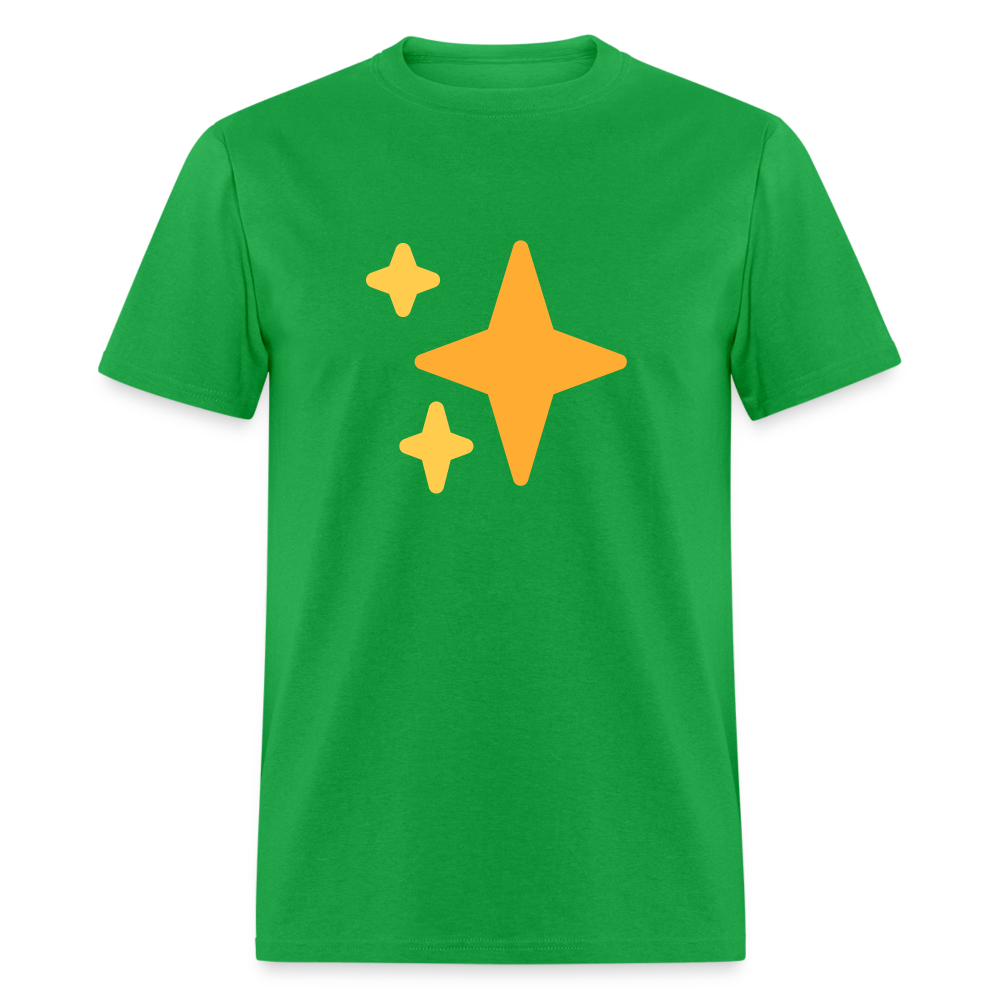 ✨ Sparkles (Twemoji) Unisex Classic T-Shirt - bright green