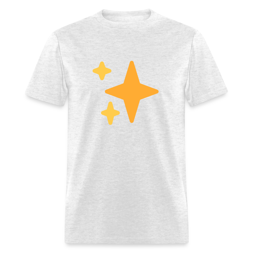 ✨ Sparkles (Twemoji) Unisex Classic T-Shirt - light heather gray