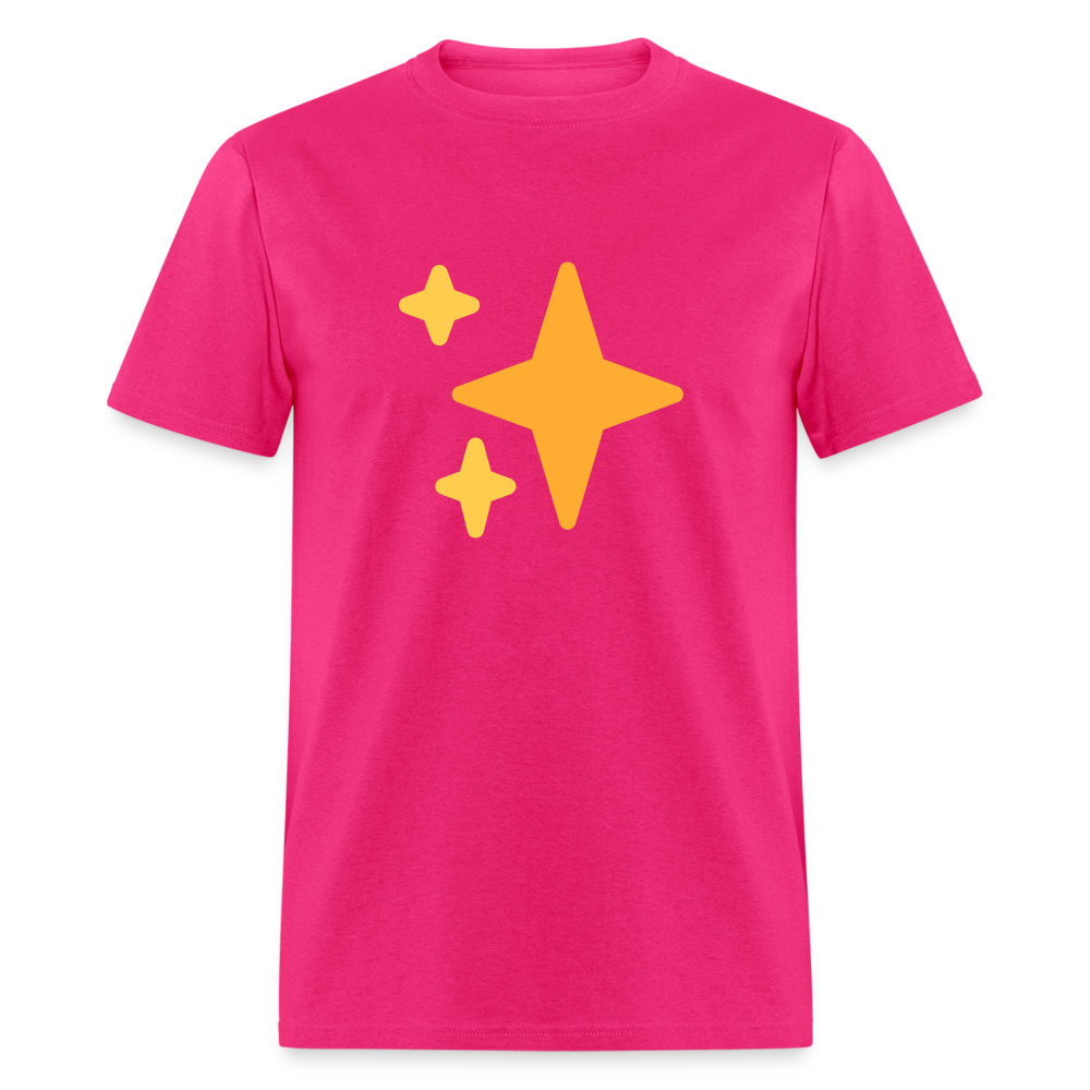 ✨ Sparkles (Twemoji) Unisex Classic T-Shirt - fuchsia