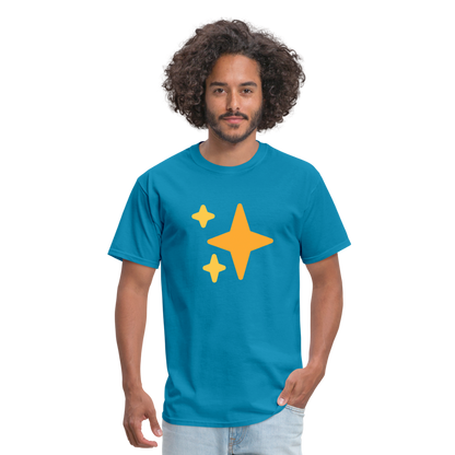 ✨ Sparkles (Twemoji) Unisex Classic T-Shirt - turquoise