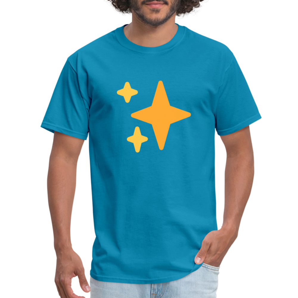 ✨ Sparkles (Twemoji) Unisex Classic T-Shirt - turquoise