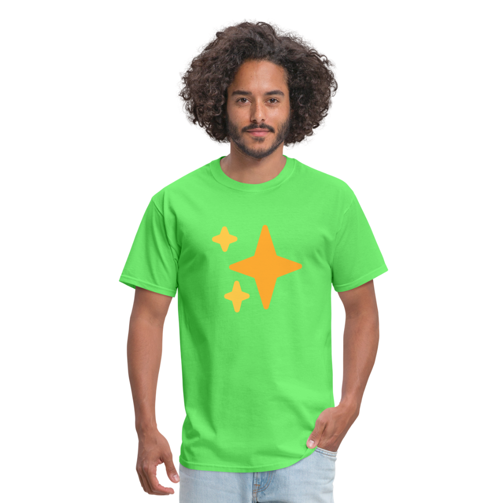 ✨ Sparkles (Twemoji) Unisex Classic T-Shirt - kiwi