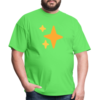 ✨ Sparkles (Twemoji) Unisex Classic T-Shirt - kiwi