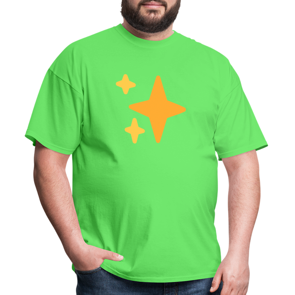 ✨ Sparkles (Twemoji) Unisex Classic T-Shirt - kiwi