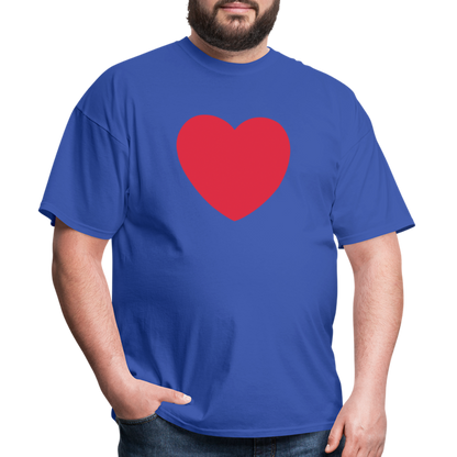 ❤️ Red Heart (Twemoji) Unisex Classic T-Shirt - royal blue