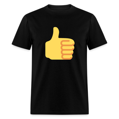 👍 Thumbs Up (Twemoji) Unisex Classic T-Shirt - black