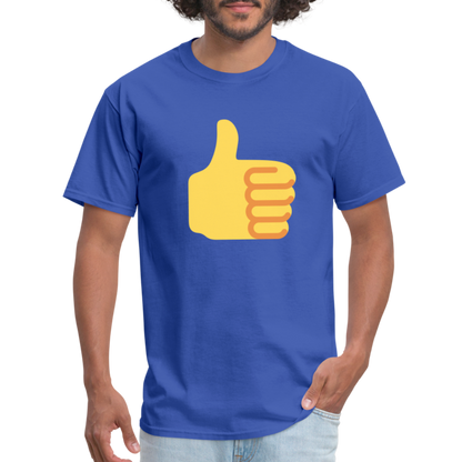 👍 Thumbs Up (Twemoji) Unisex Classic T-Shirt - royal blue