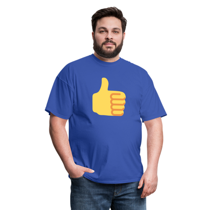 👍 Thumbs Up (Twemoji) Unisex Classic T-Shirt - royal blue