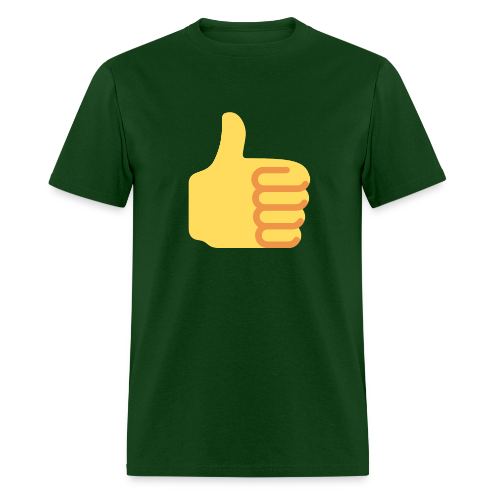 👍 Thumbs Up (Twemoji) Unisex Classic T-Shirt - forest green