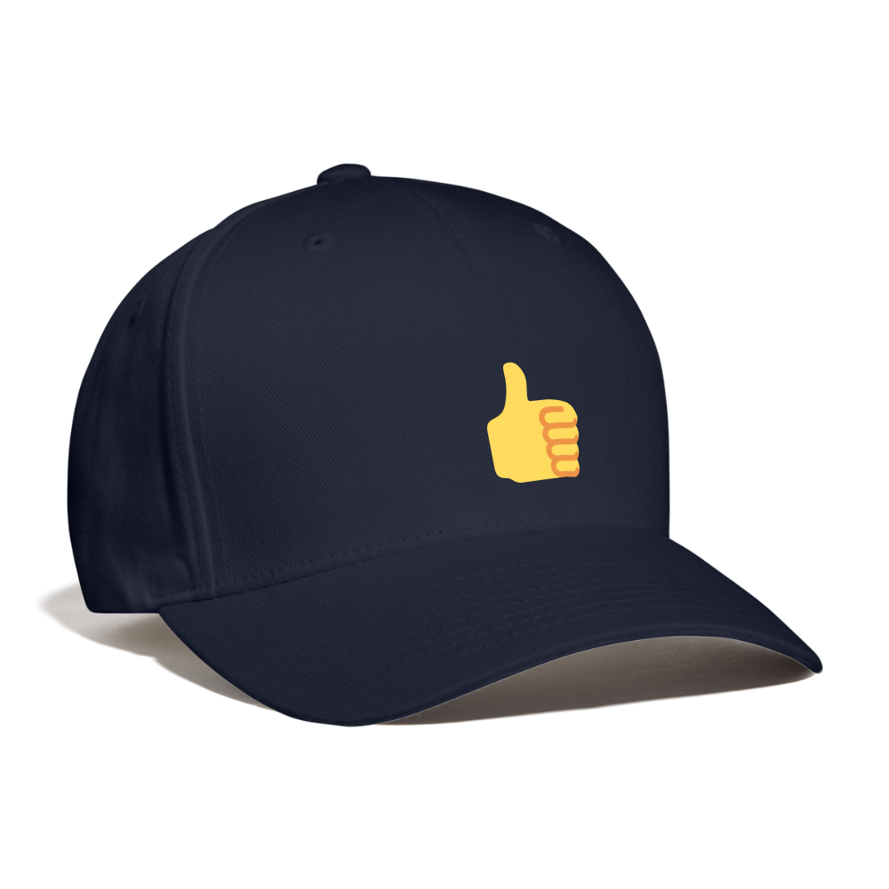 👍 Thumbs Up (Twemoji) Baseball Cap - navy