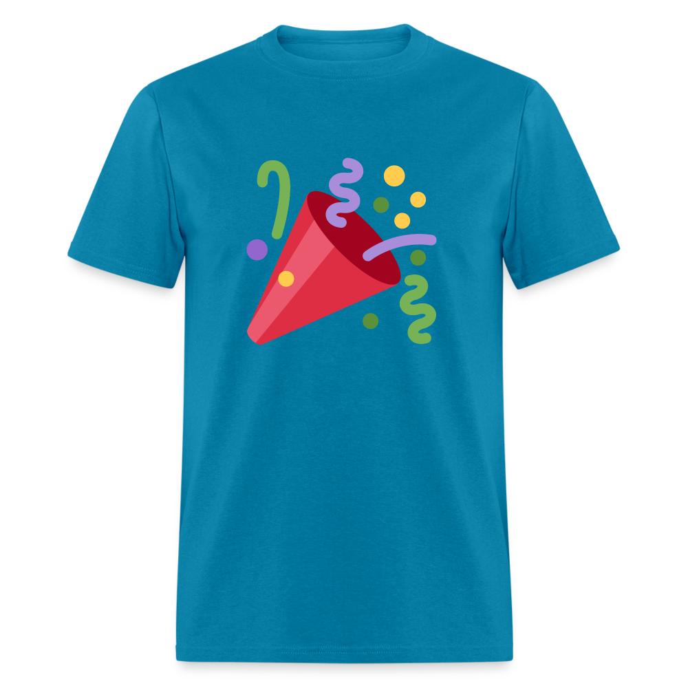 🎉 Party Popper (Twemoji) Unisex Classic T-Shirt - turquoise