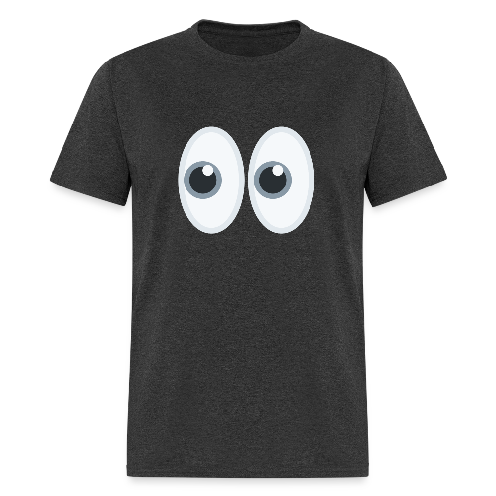 👀 Eyes (Twemoji) Unisex Classic T-Shirt - heather black