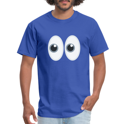 👀 Eyes (Twemoji) Unisex Classic T-Shirt - royal blue