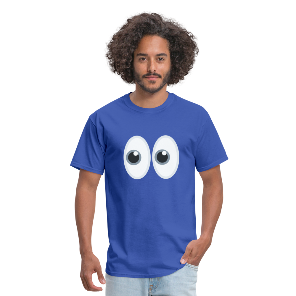 👀 Eyes (Twemoji) Unisex Classic T-Shirt - royal blue