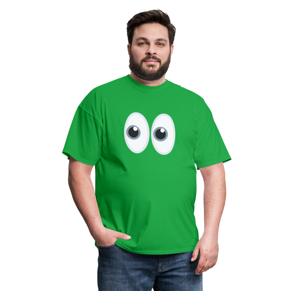 👀 Eyes (Twemoji) Unisex Classic T-Shirt - bright green