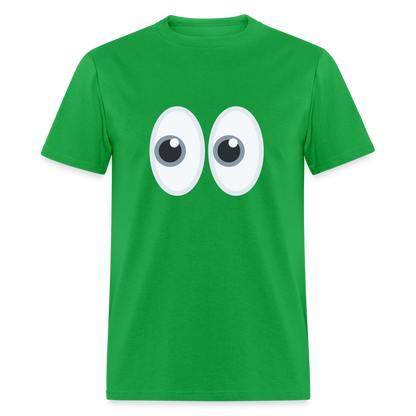 👀 Eyes (Twemoji) Unisex Classic T-Shirt - bright green