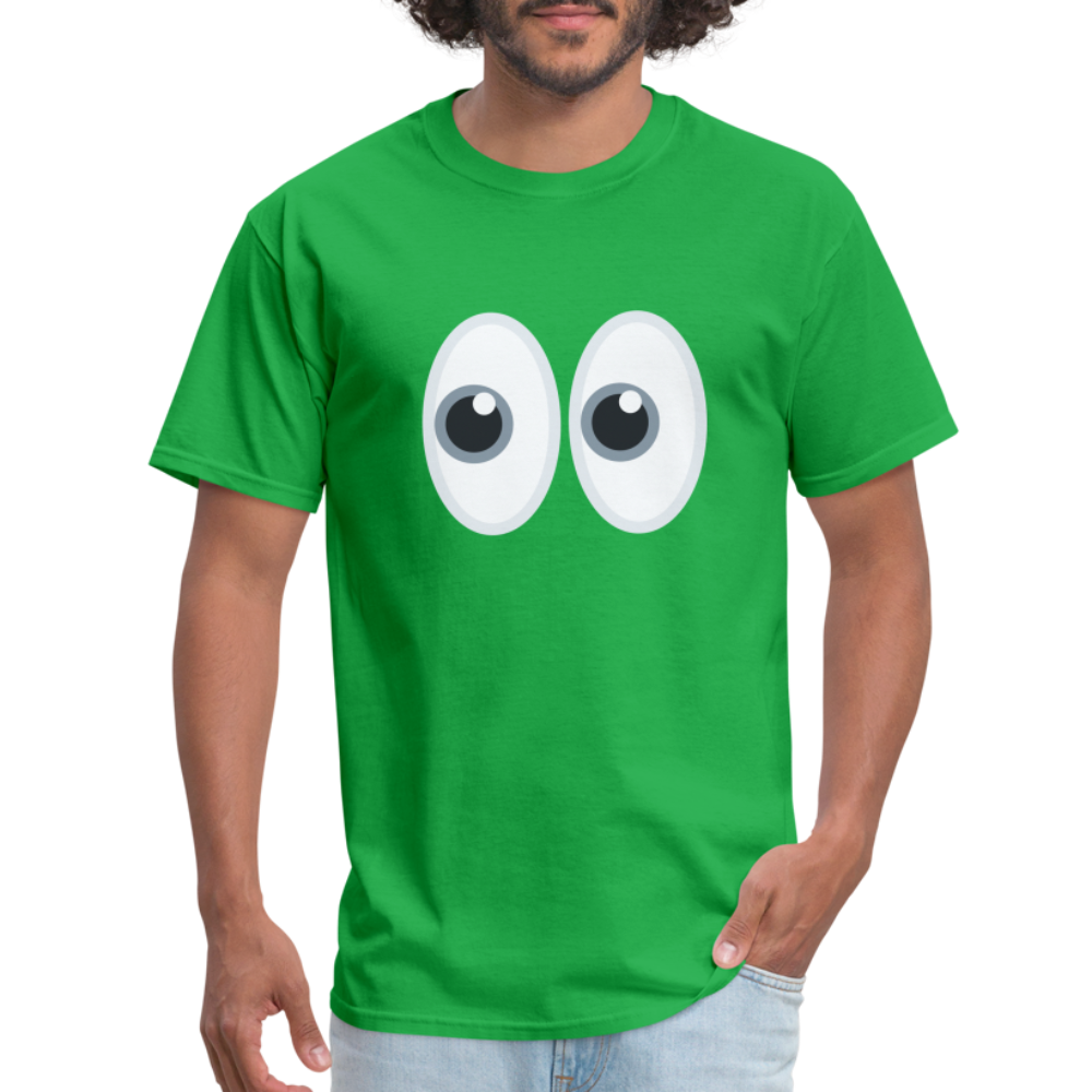 👀 Eyes (Twemoji) Unisex Classic T-Shirt - bright green