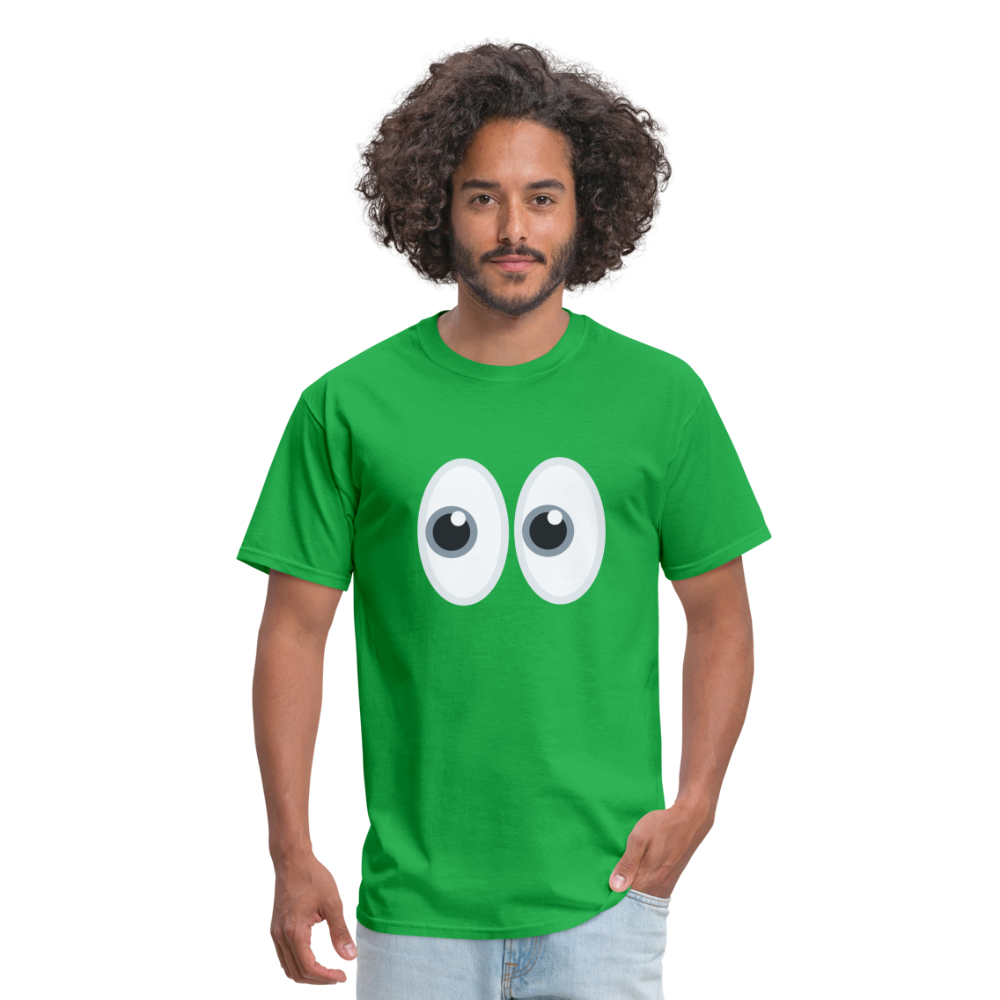 👀 Eyes (Twemoji) Unisex Classic T-Shirt - bright green