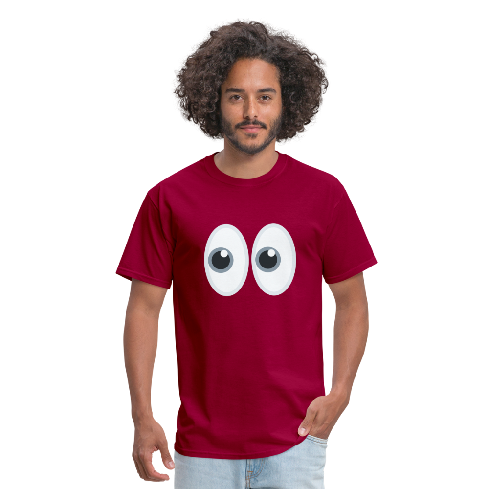 👀 Eyes (Twemoji) Unisex Classic T-Shirt - dark red