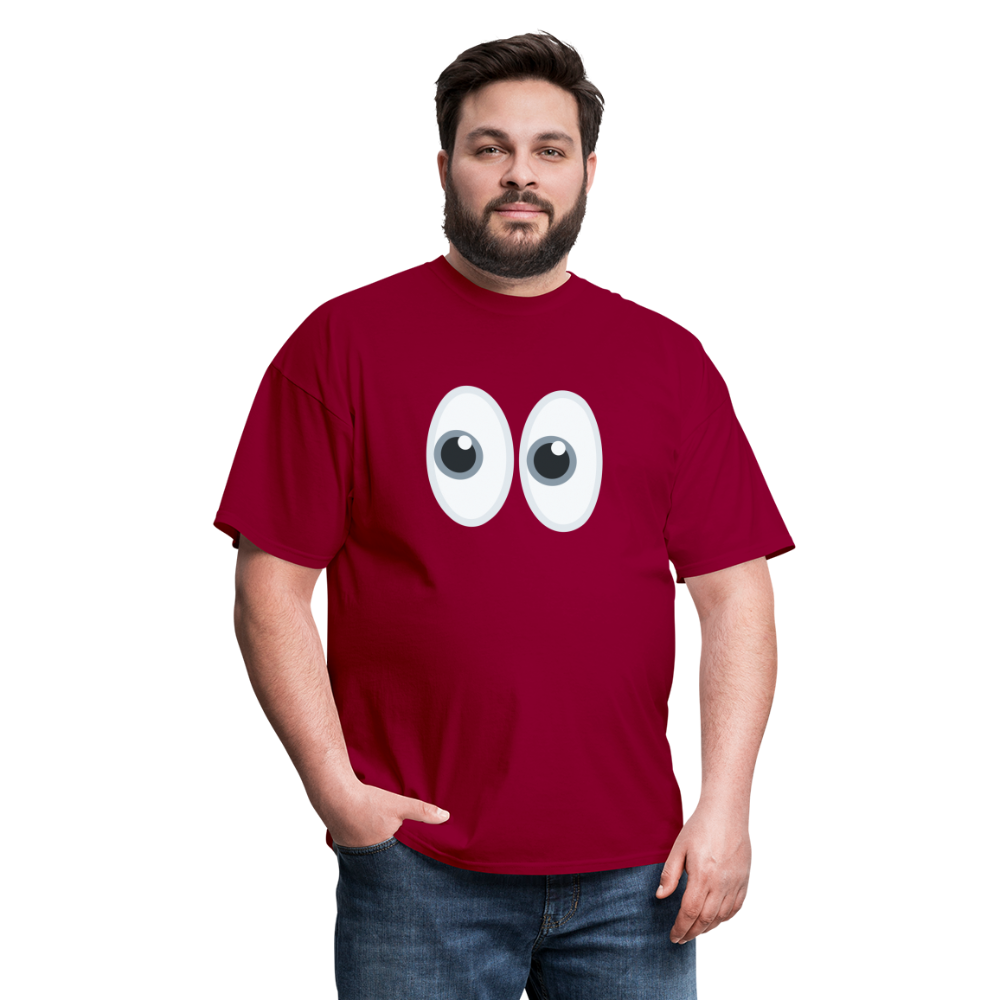 👀 Eyes (Twemoji) Unisex Classic T-Shirt - dark red