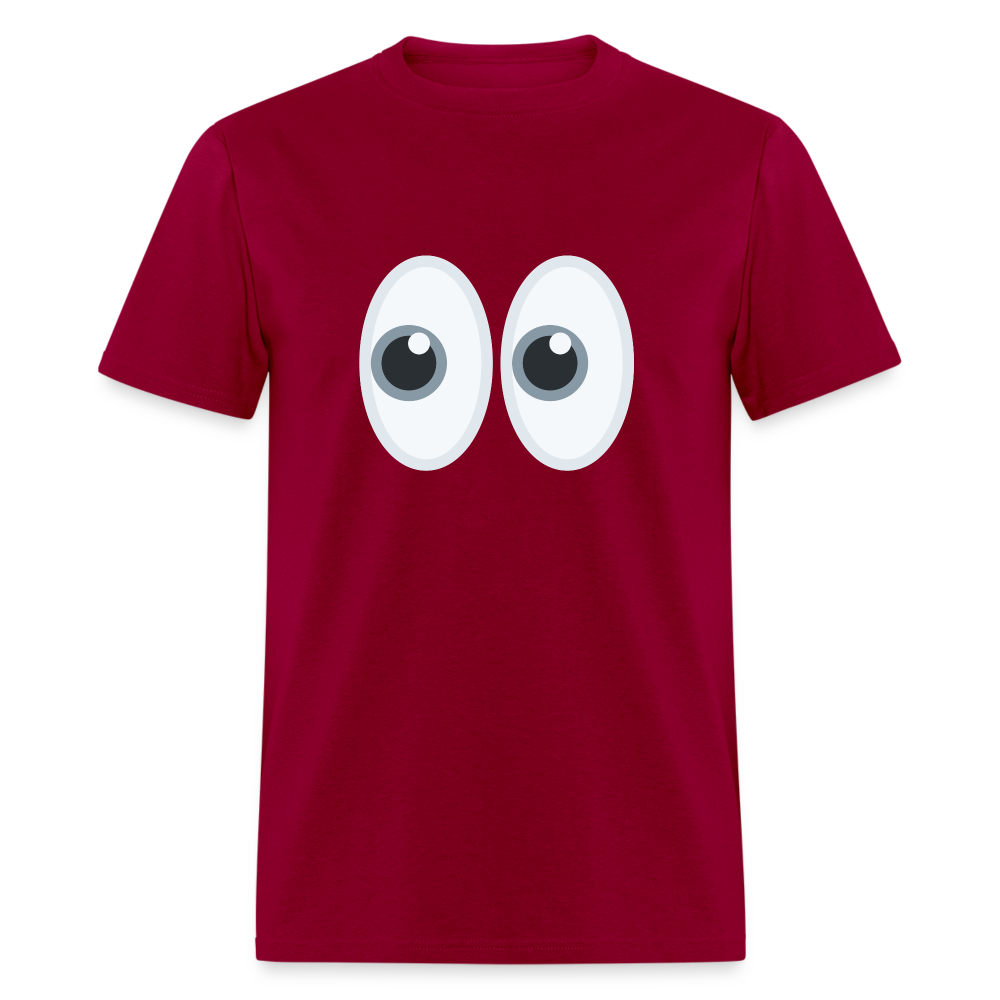 👀 Eyes (Twemoji) Unisex Classic T-Shirt - dark red