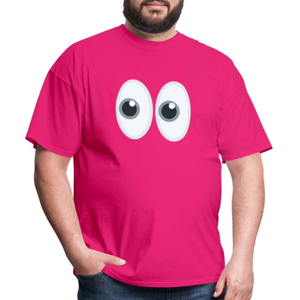 👀 Eyes (Twemoji) Unisex Classic T-Shirt - fuchsia