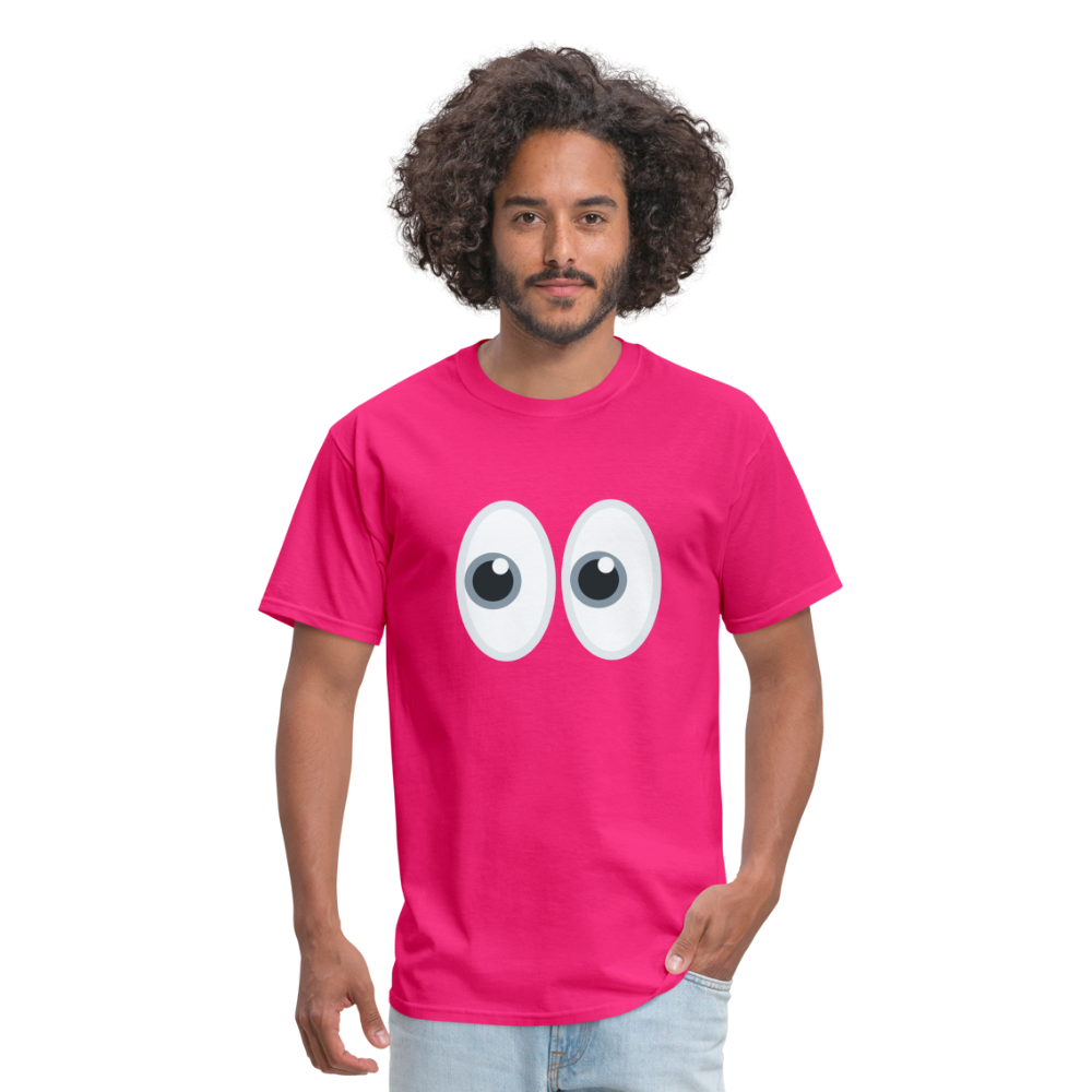 👀 Eyes (Twemoji) Unisex Classic T-Shirt - fuchsia