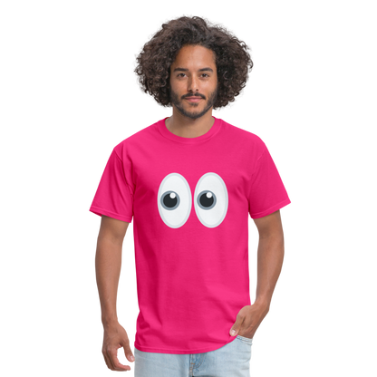 👀 Eyes (Twemoji) Unisex Classic T-Shirt - fuchsia