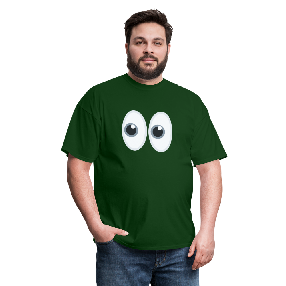 👀 Eyes (Twemoji) Unisex Classic T-Shirt - forest green