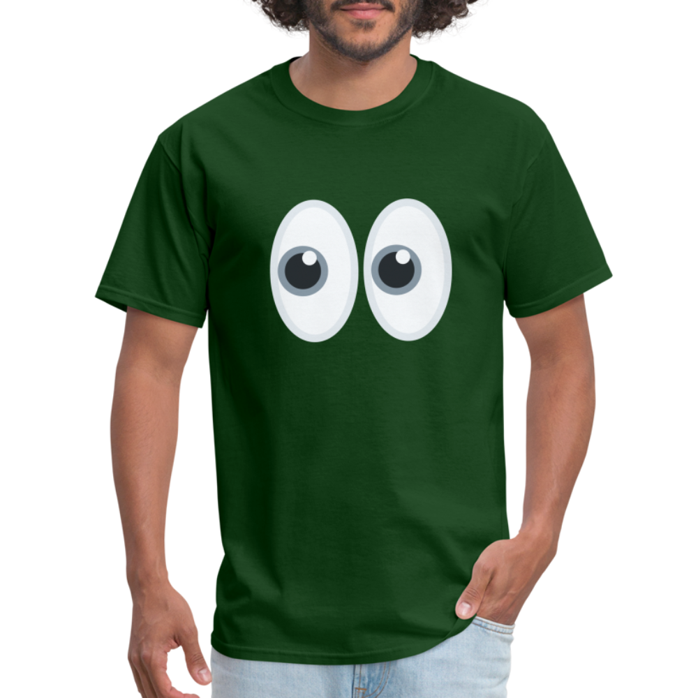 👀 Eyes (Twemoji) Unisex Classic T-Shirt - forest green