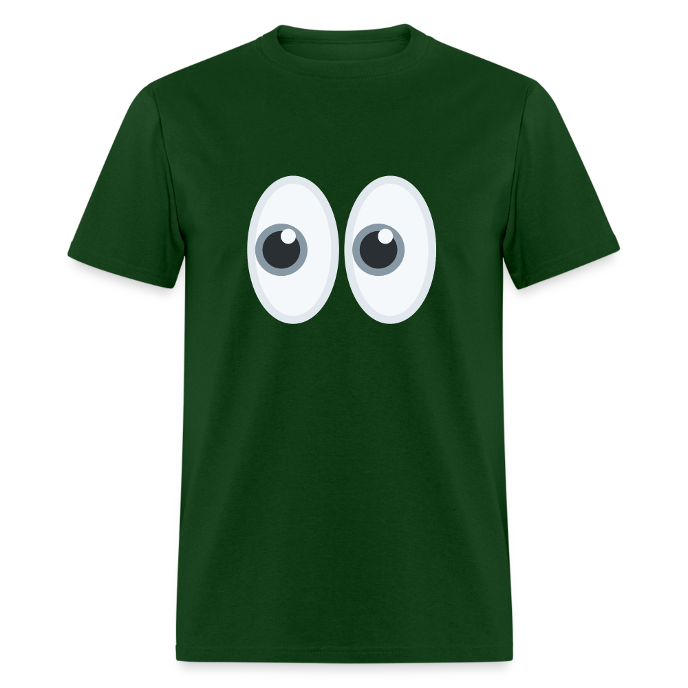 👀 Eyes (Twemoji) Unisex Classic T-Shirt - forest green