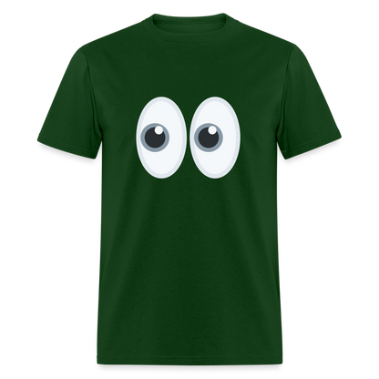 👀 Eyes (Twemoji) Unisex Classic T-Shirt - forest green