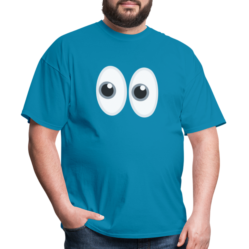 👀 Eyes (Twemoji) Unisex Classic T-Shirt - turquoise