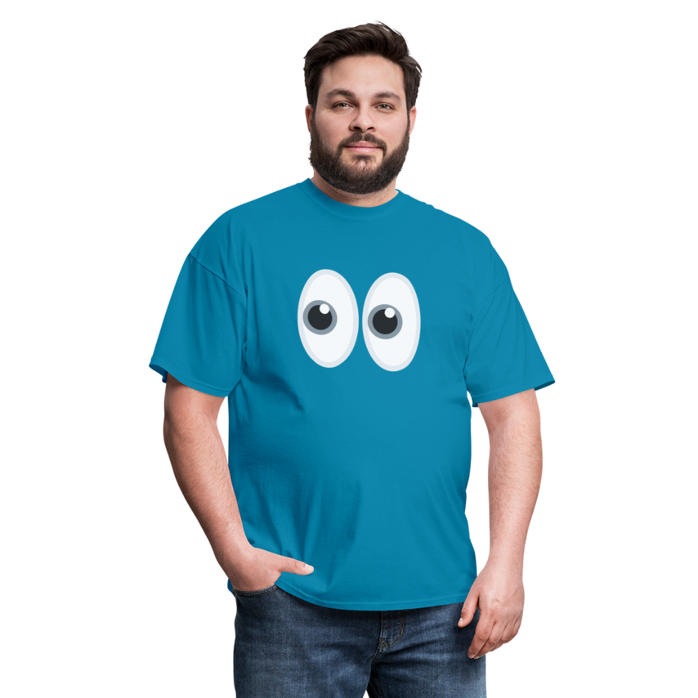 👀 Eyes (Twemoji) Unisex Classic T-Shirt - turquoise