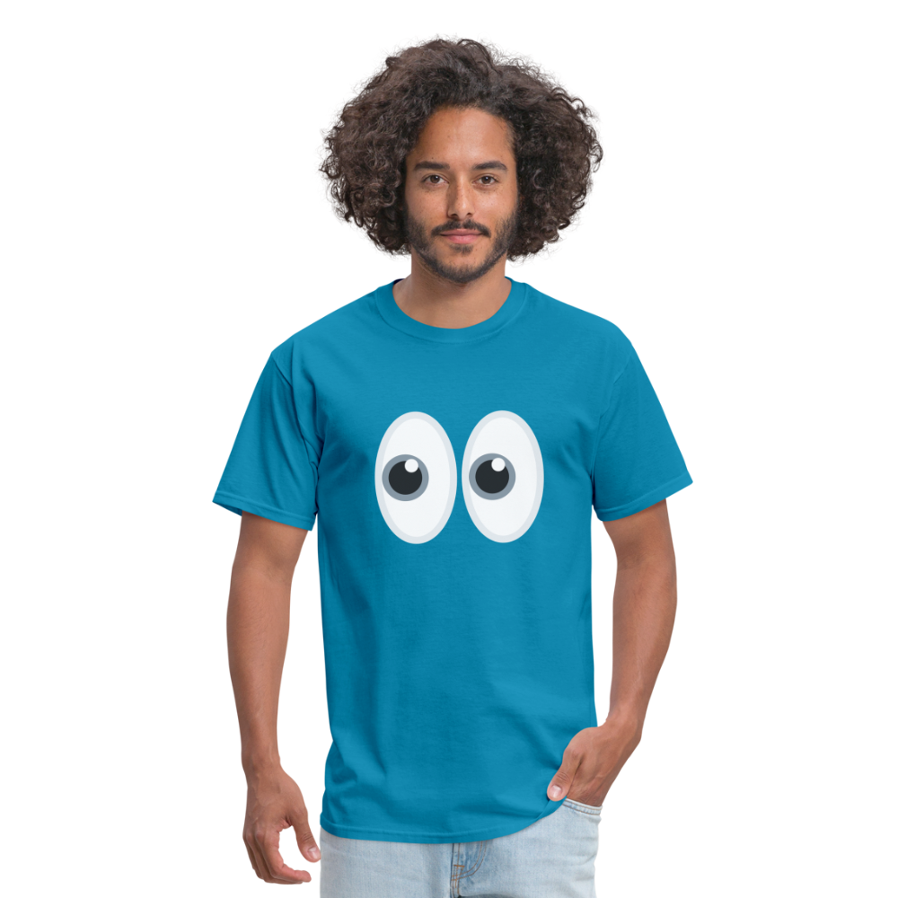 👀 Eyes (Twemoji) Unisex Classic T-Shirt - turquoise