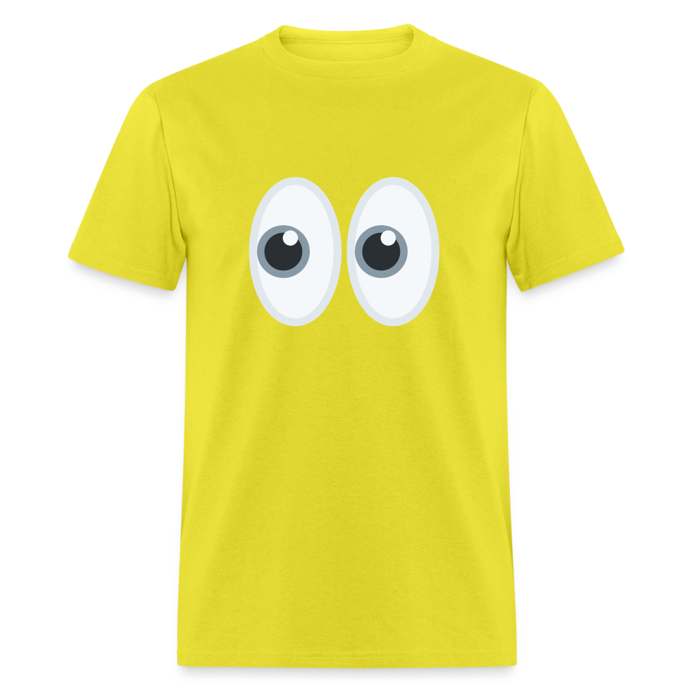 👀 Eyes (Twemoji) Unisex Classic T-Shirt - yellow