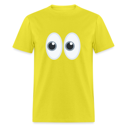 👀 Eyes (Twemoji) Unisex Classic T-Shirt - yellow