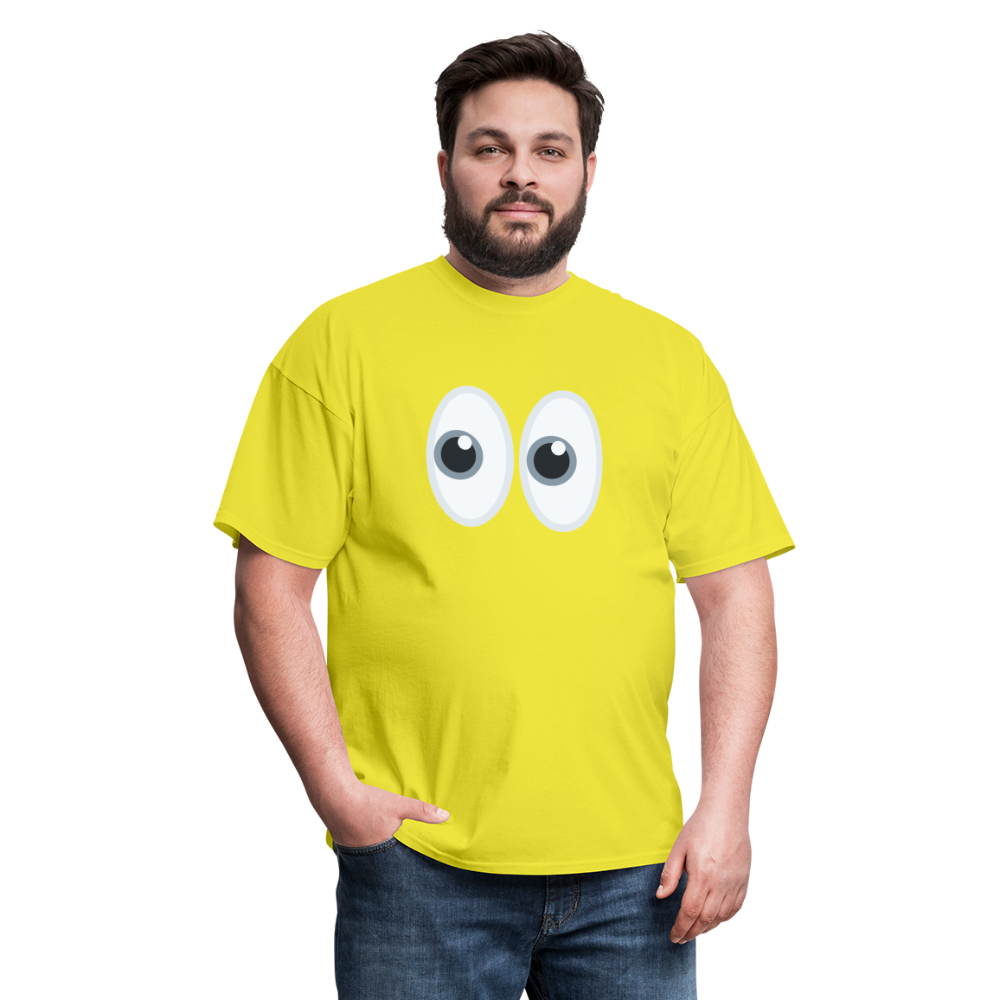 👀 Eyes (Twemoji) Unisex Classic T-Shirt - yellow