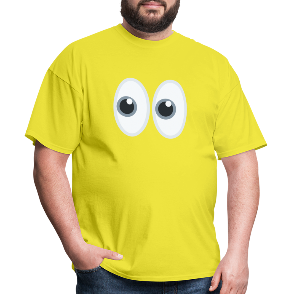 👀 Eyes (Twemoji) Unisex Classic T-Shirt - yellow