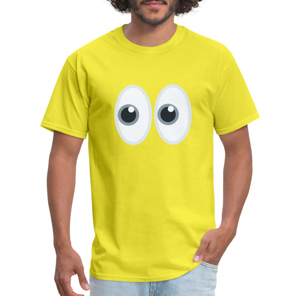 👀 Eyes (Twemoji) Unisex Classic T-Shirt - yellow