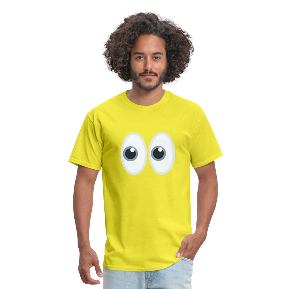 👀 Eyes (Twemoji) Unisex Classic T-Shirt - yellow