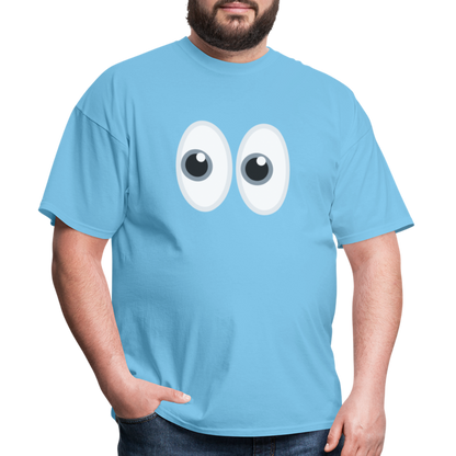 👀 Eyes (Twemoji) Unisex Classic T-Shirt - aquatic blue